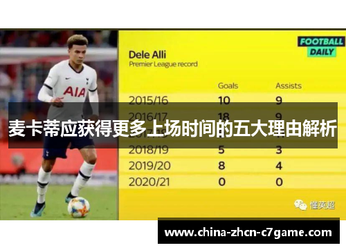 麦卡蒂应获得更多上场时间的五大理由解析 麦卡蒂应获得更多上场时间的五大理由解析